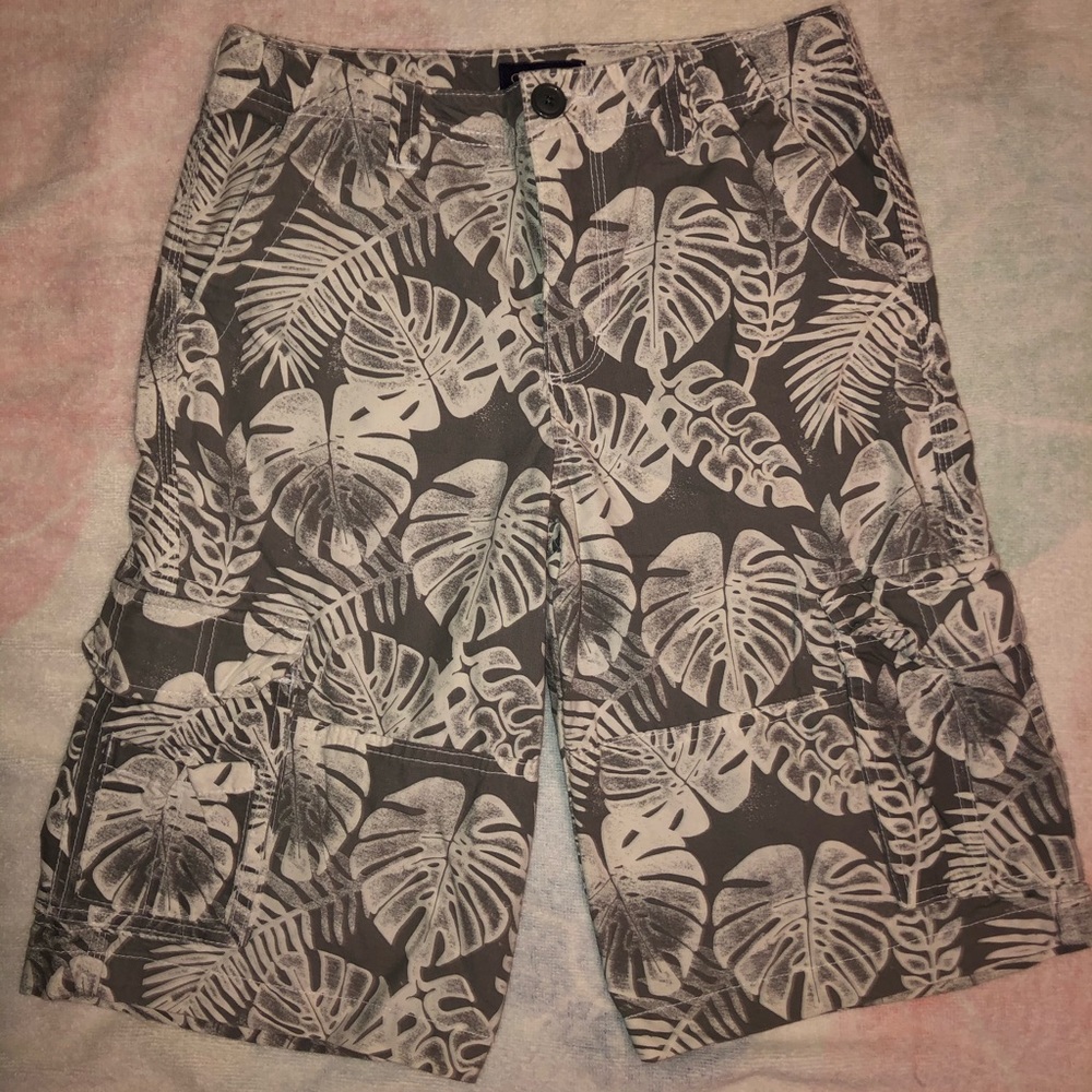 Tropical design Cargo Shorts